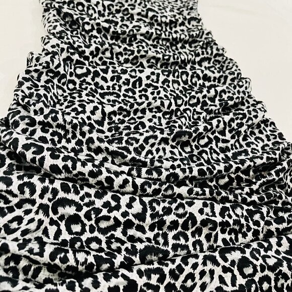 Ruby Rox Leopard Cheetah Animal Print Stretchy Bodycon Cocktail Dress Small - Picture 4 of 9